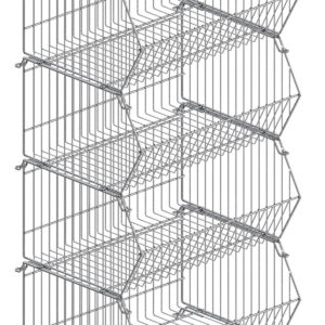 Adjustable shopping basket large