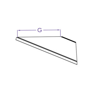 Interior corner shelf -NW-